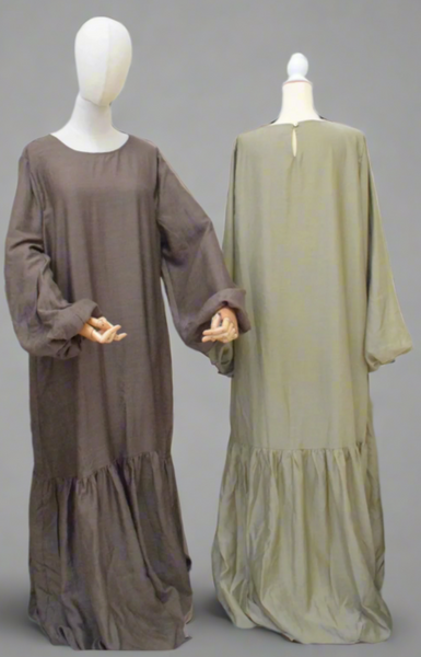 Abaya Mariyam SET - Soft Olive