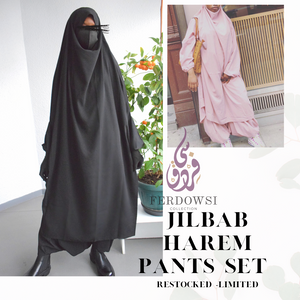 Jilbab Harem Pants set
