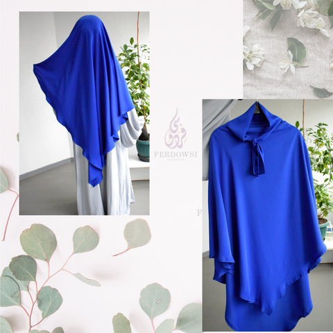 Maxi Khimar Medina - Royal Blue