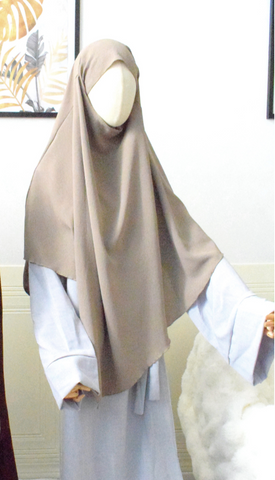 Khimar Bint - Taupe
