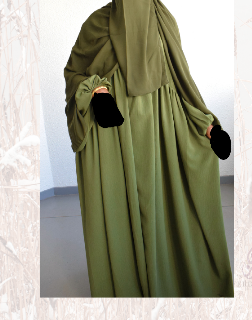Abaya Belle - Khaki Green