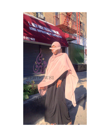 Maxi Chiffon Hijab - Cream