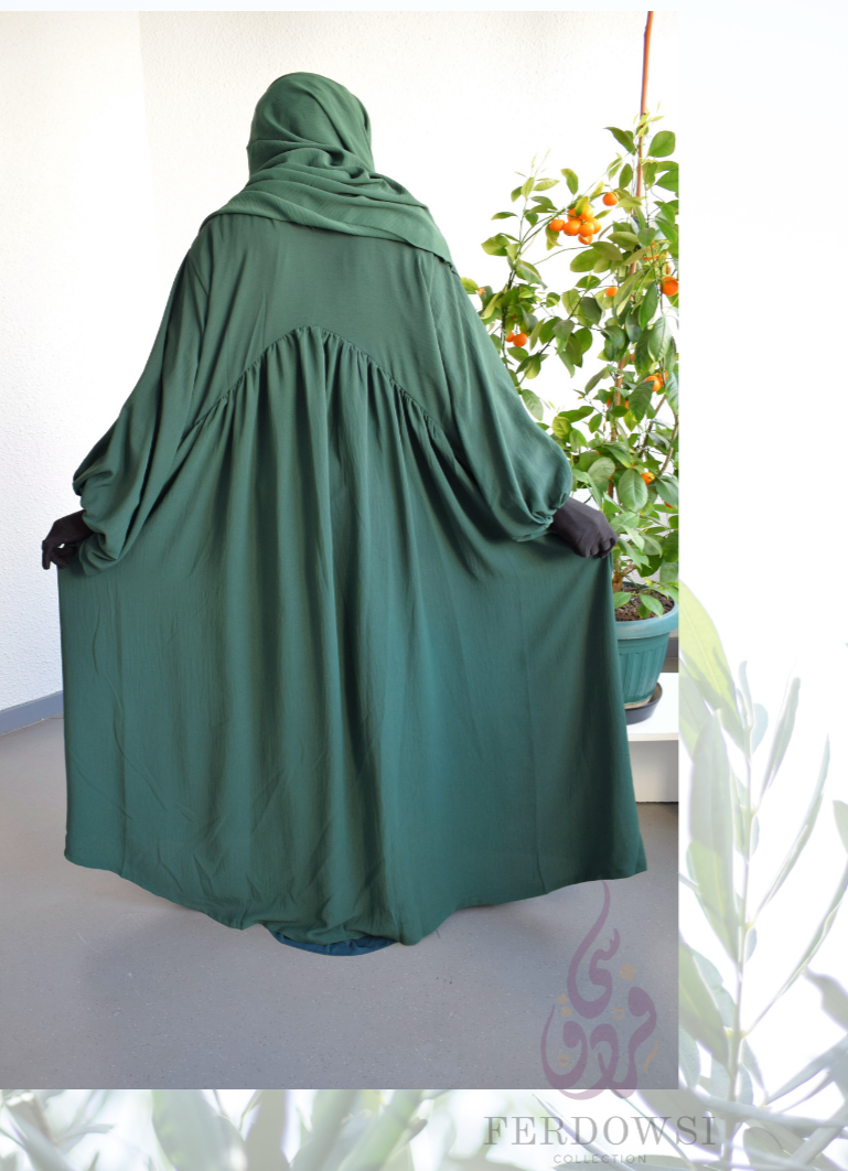Abaya Belle - Dark Green