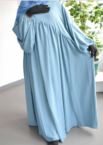 Abaya Belle - Denim Blue