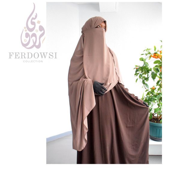 Instant Maxi Hijab - Taupe