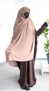Instant Maxi Hijab - Taupe