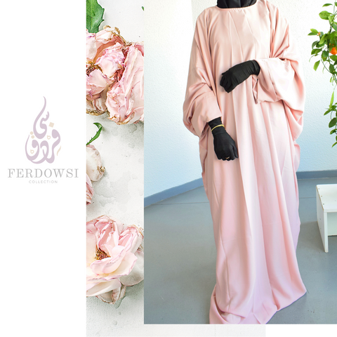 Abaya Nada - Light Pink