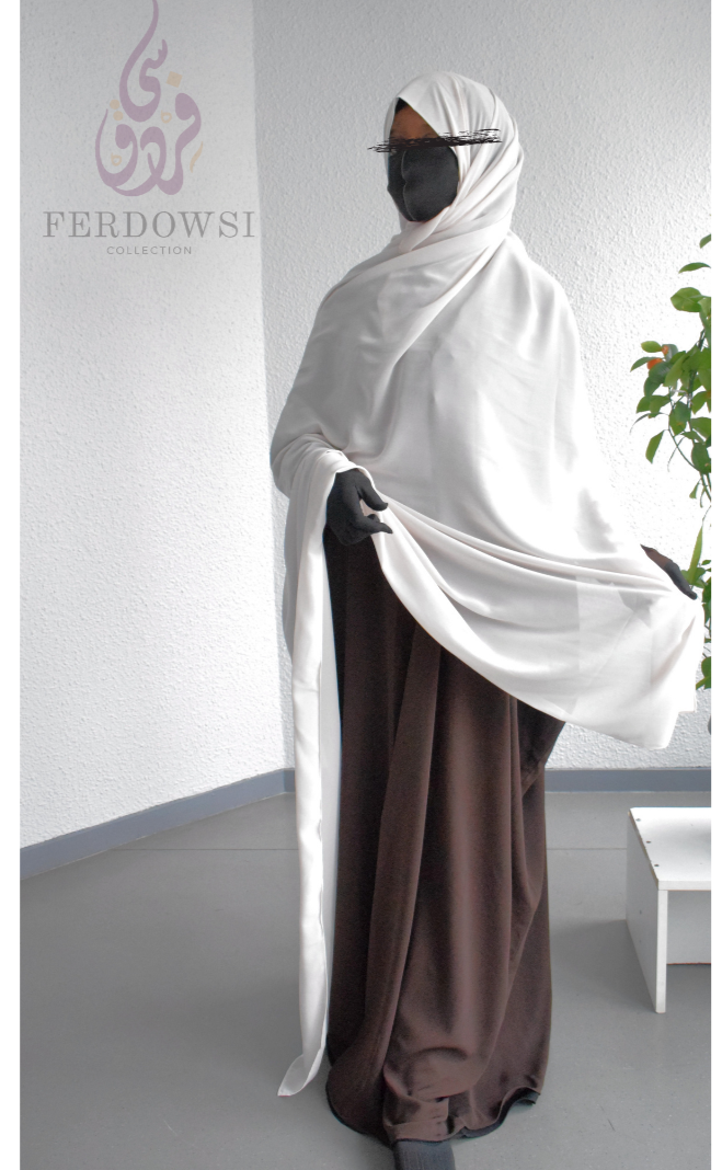 Instant Maxi Hijab - Ivory