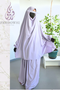 Jilbab Basic 2 piece - Lavender