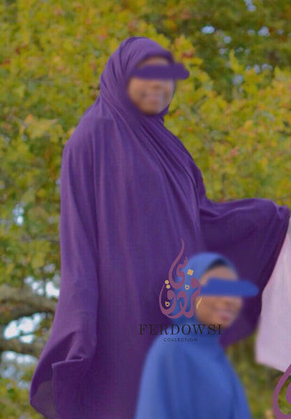 Maxi Chiffon Hijab - Lady Purple