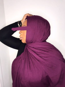 Maxi Hijab- Berry