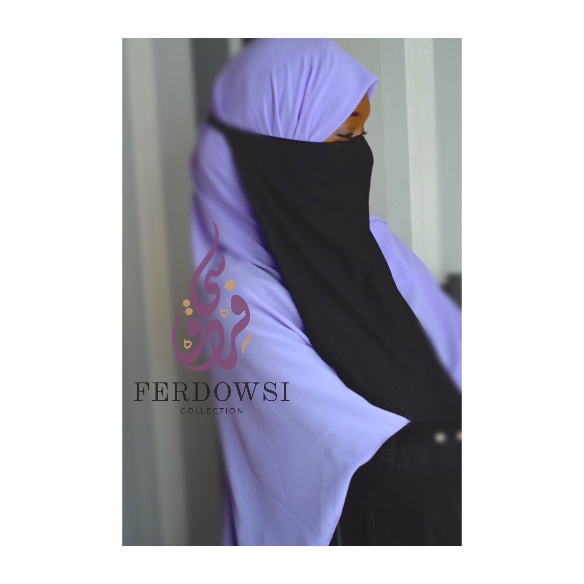 Half Niqab-Black